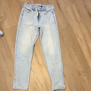 American Eagle Outfitters Sky Blue Mom Jeans